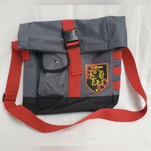 Bioworld Harry Potter Gryffindor Messenger Bag Gray Red
